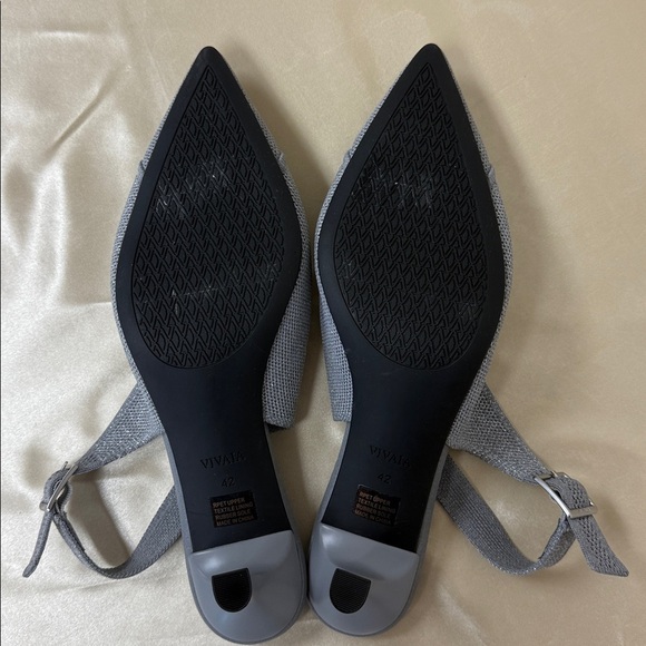Vivaia Addison Pointed-Toe Slingback Sandals Women 's Size 42 - Picture 9 of 11